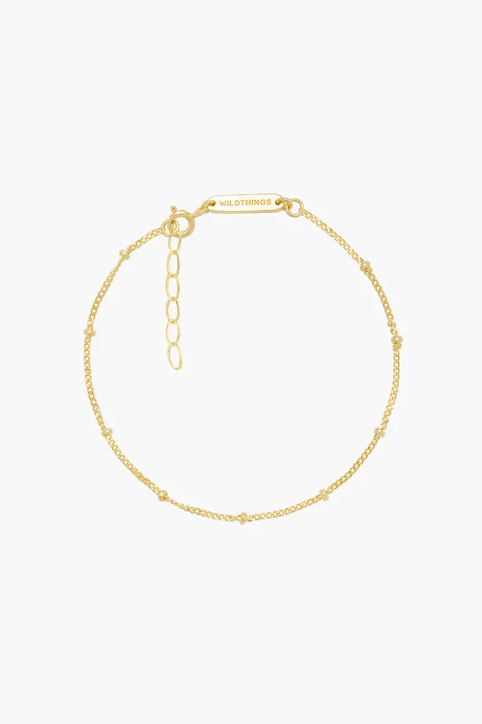 Stud Chain Armband Goud from The Blind Spot