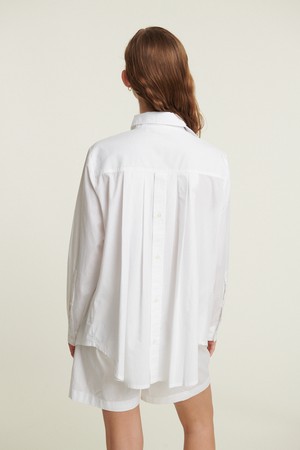 Blouse Silje Shirt Longsleeve Bright White from The Blind Spot