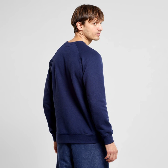 Sweatshirt Malmoe Nature Navy from The Blind Spot