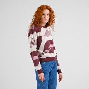 Dedicated | Sweater Arendal Flowing Abstract Multi Color from The Blind Spot