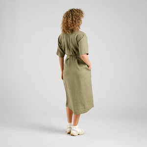 Blousejurk Ripa Linnen Leaf Green from The Blind Spot