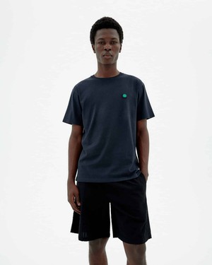 Thinking Mu T-shirt Sol Contrast Navy from The Blind Spot