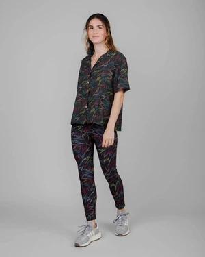 Blouse Flames Aloha Black from The Blind Spot