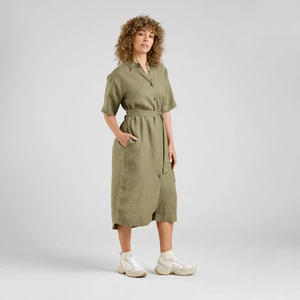 Blousejurk Ripa Linnen Leaf Green from The Blind Spot