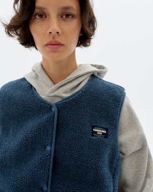 Thinking Mu Fuzzy Jay Vest from The Blind Spot Thinking Mu Fuzzy Jay Vest from The Blind Spot