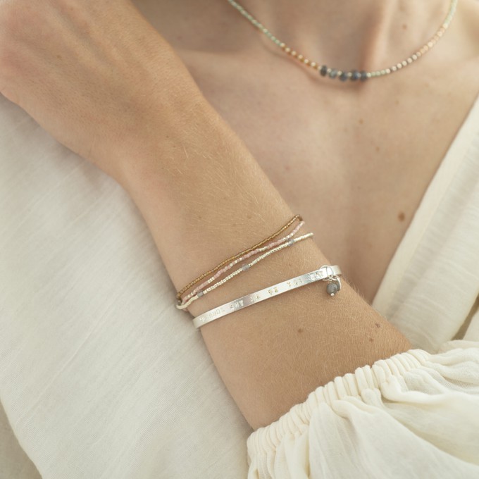 Pure Labradoriet Zilver Armband from The Blind Spot