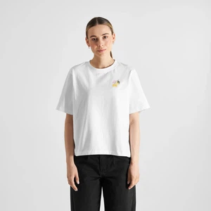 T-shirt Vadstena Lemon Wit from The Blind Spot