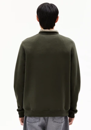 Armedangels Sweater Baaro Fleece Forest Pine from The Blind Spot Armedangels Sweater Baaro Fleece Forest Pine from The Blind Spot