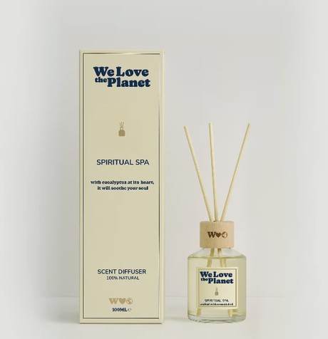 Natural Scent Diffuser Spiritual Spa 100ml from The Blind Spot