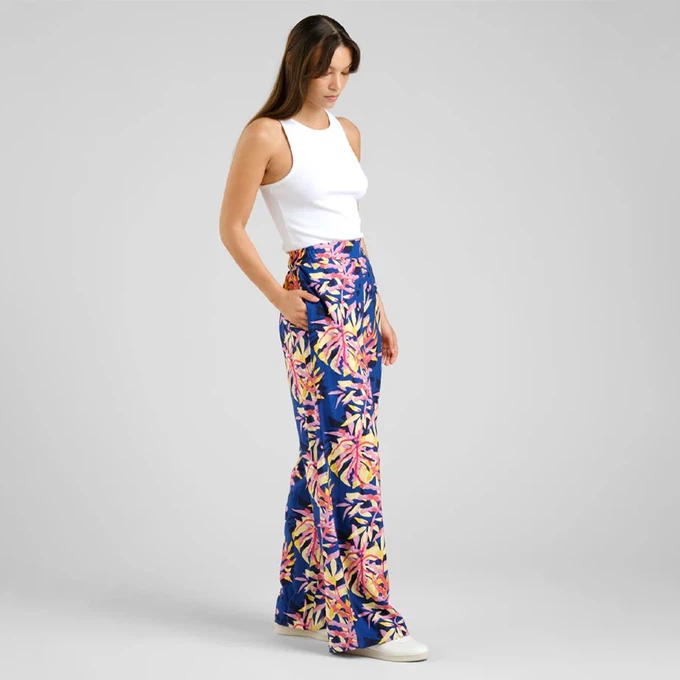 Broek Ale Tropical Collage Multi Color from The Blind Spot