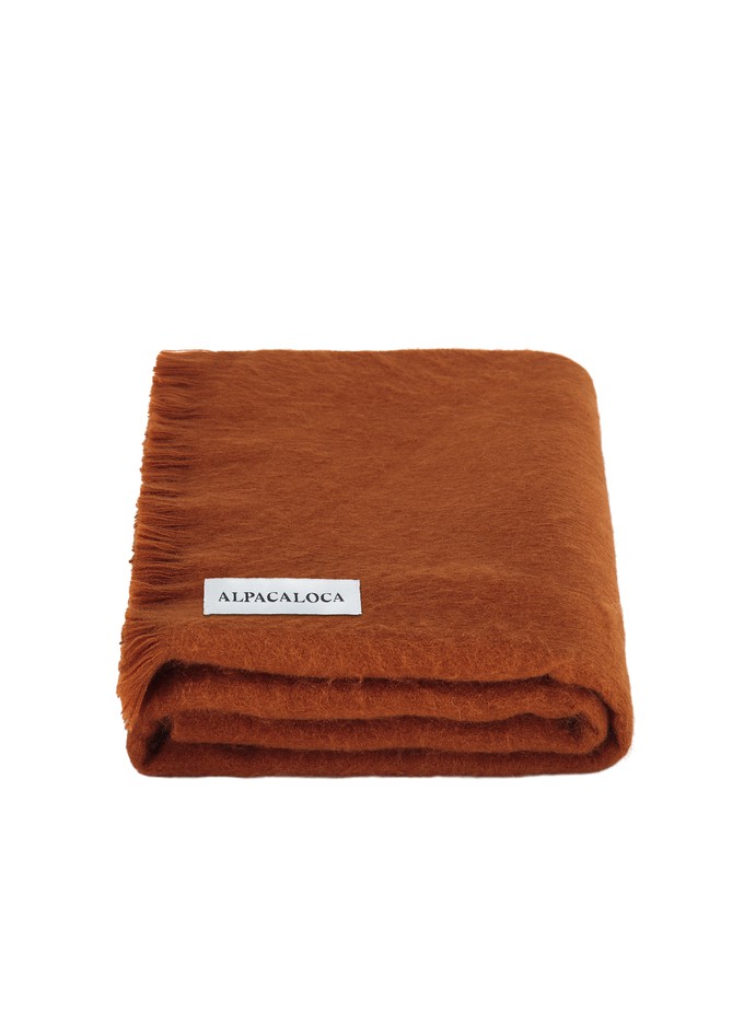 Alpaca Loca Sjaal Cinnamon from The Blind Spot Alpaca Loca Sjaal Cinnamon from The Blind Spot