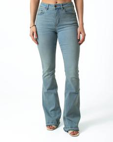 Kuyichi | Lisette Flare Overdye Ripped Hem via The Blind Spot
