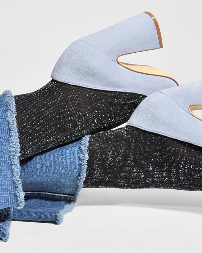 Lisa Lurex Rib Panty 50 Denier from The Blind Spot Lisa Lurex Rib Panty 50 Denier from The Blind Spot