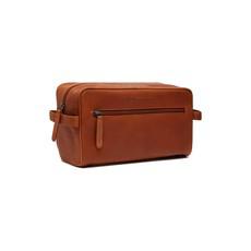 Leather Toiletry Bag Cognac Cyprus - The Chesterfield Brand via The Chesterfield Brand