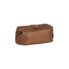Leather Toiletry Bag Cognac Vince - The Chesterfield Brand via The Chesterfield Brand