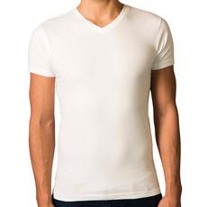 2 x T-shirt Basic - Biologisch katoen - wit - V - hals van The Driftwood Tales