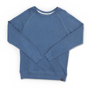 Sweatshirt - biologisch katoen - Basic - midden blauw from The Driftwood Tales