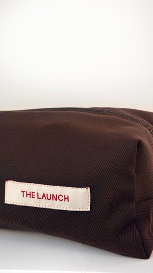 THE MAKE-UP BAG BROWN from THE LAUNCH