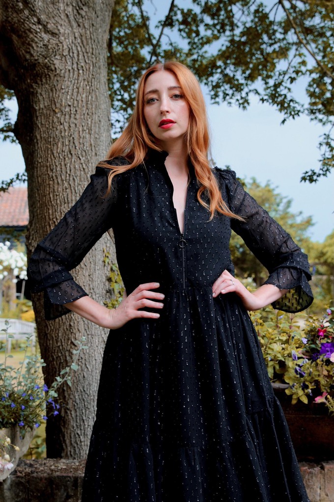 Petra Maxi Dress | Black from Tilbea London