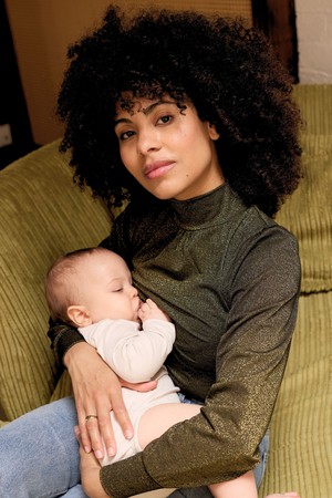 Gold Nursing Bodysuit from Tilbea London