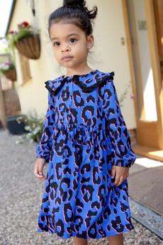 Maya Animal Print Girls Dress via Tilbea London