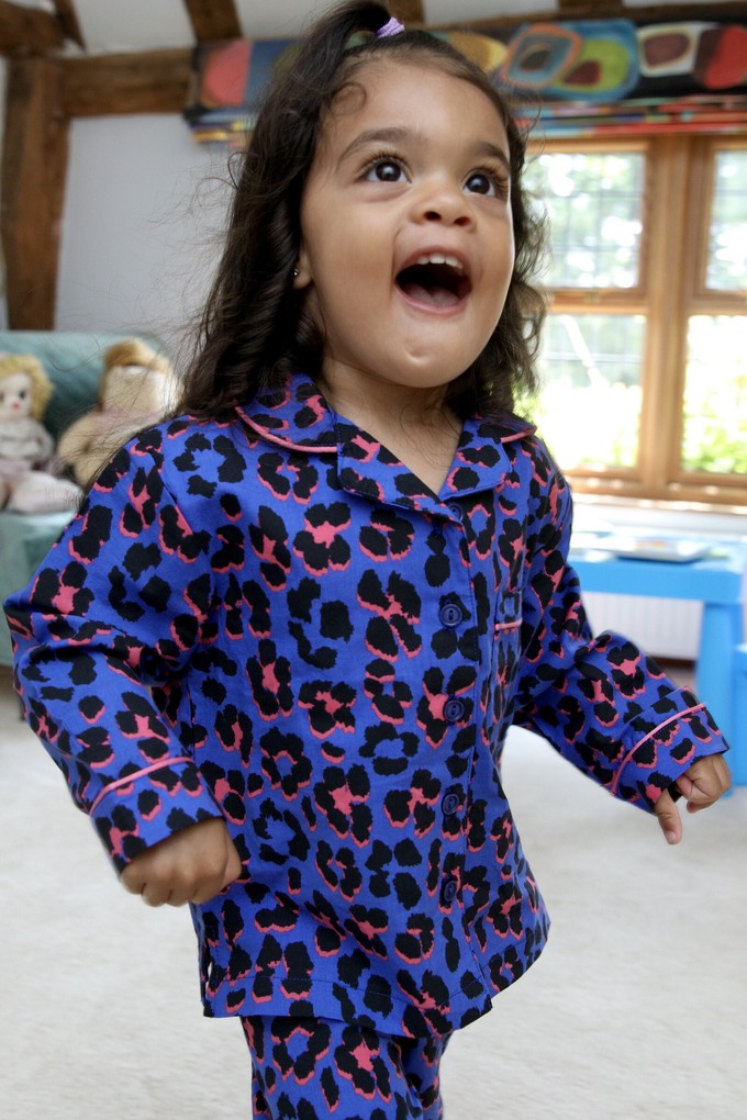 Kids Leopard Print Pyjamas from Tilbea London