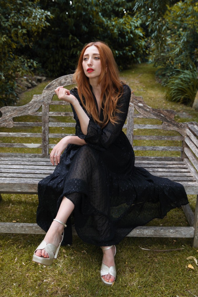 Petra Maxi Dress | Black from Tilbea London