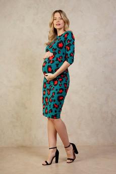 Audrey Maternity Breastfeeding Dress van Tilbea London