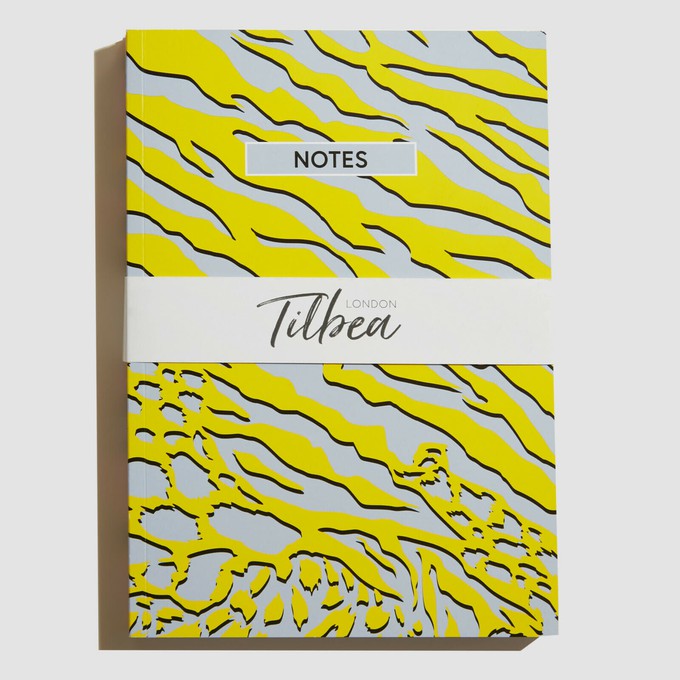 Leopard Print Notebook from Tilbea London