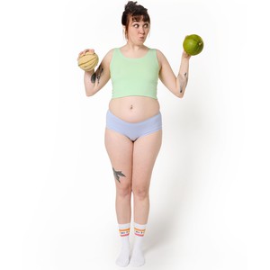 Melon Organic Cotton Cropped Tank Top from TIZZ & TONIC