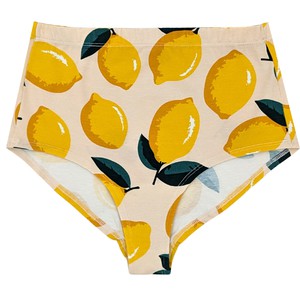Lemon Organic Cotton Hi-Waist Panty from TIZZ & TONIC