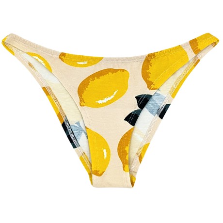Lemon Organic Cotton Brazilian Panty from TIZZ & TONIC