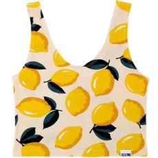 Lemon Organic Cotton Cropped Tank Top via TIZZ & TONIC