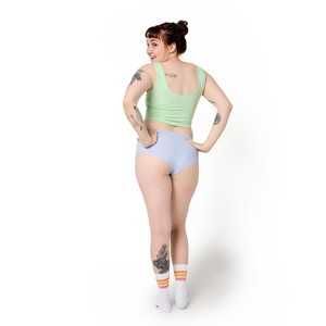 Melon Organic Cotton Cropped Tank Top from TIZZ & TONIC