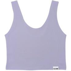 Lavender Organic Cotton Cropped Tank Top via TIZZ & TONIC