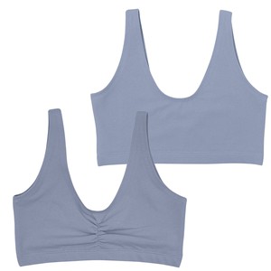 Foxy Grey Supima Cotton Soft Bra from TIZZ & TONIC