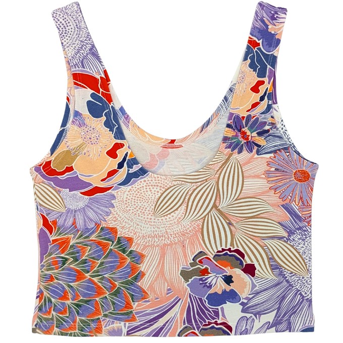 Aura Supima Cotton Cropped Tank Top from TIZZ & TONIC
