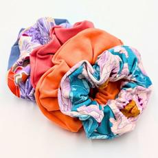 Printed Soft Organic Cotton Scrunchies via TIZZ & TONIC