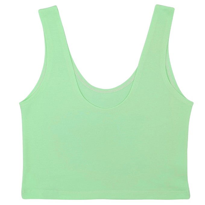Melon Organic Cotton Cropped Tank Top from TIZZ & TONIC