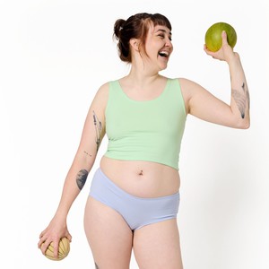 Melon Organic Cotton Cropped Tank Top from TIZZ & TONIC
