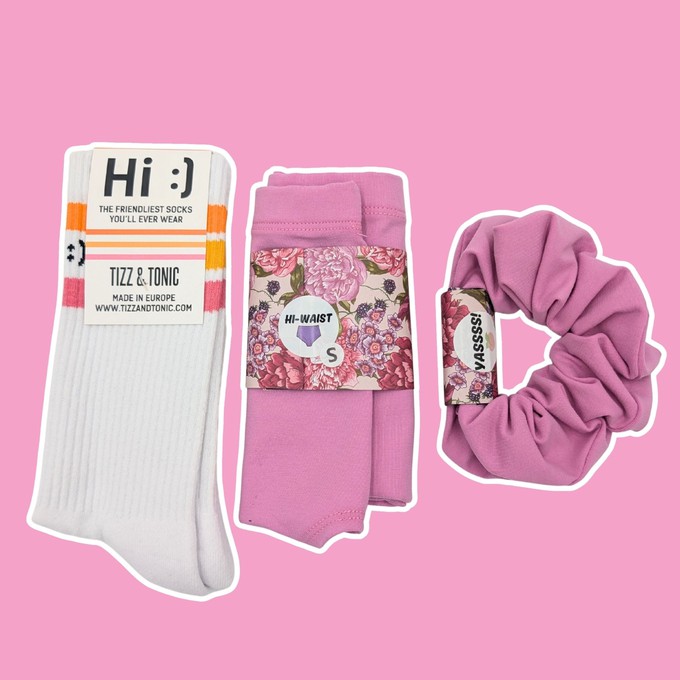The Bubblegum High-Waist Starter Kit  from TIZZ & TONIC