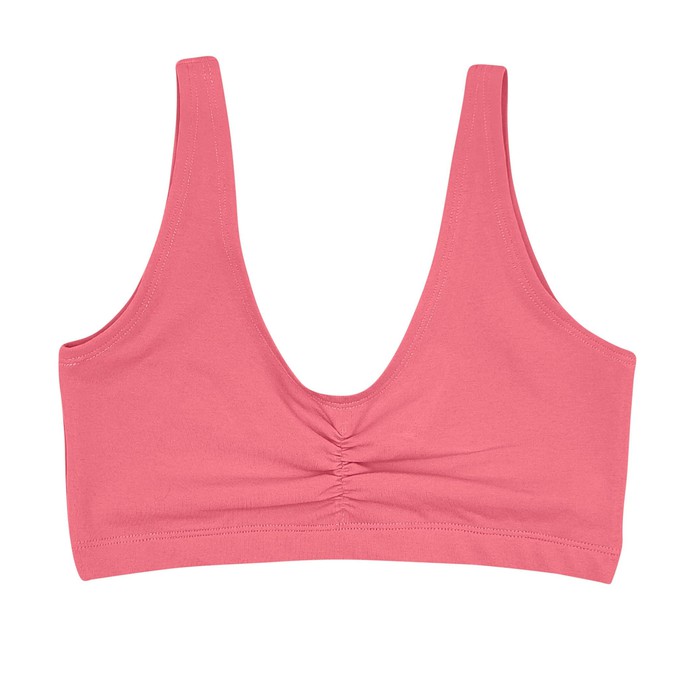 Desert Rose Supima Cotton Soft Bra from TIZZ & TONIC