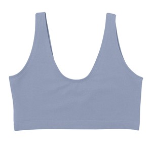 Foxy Grey Supima Cotton Soft Bra from TIZZ & TONIC
