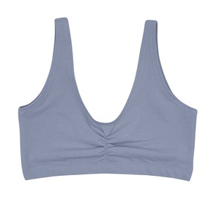 Foxy Grey Supima Cotton Soft Bra from TIZZ & TONIC