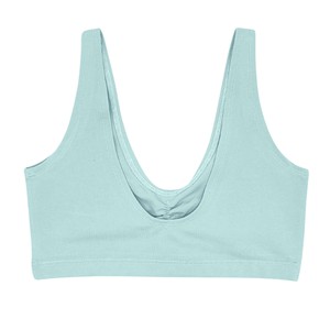 Baby Blue Supima Cotton Soft Bra from TIZZ & TONIC Baby Blue Supima Cotton Soft Bra from TIZZ & TONIC
