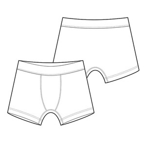 Pure Black Micromodal Boxer Brief from TIZZ & TONIC