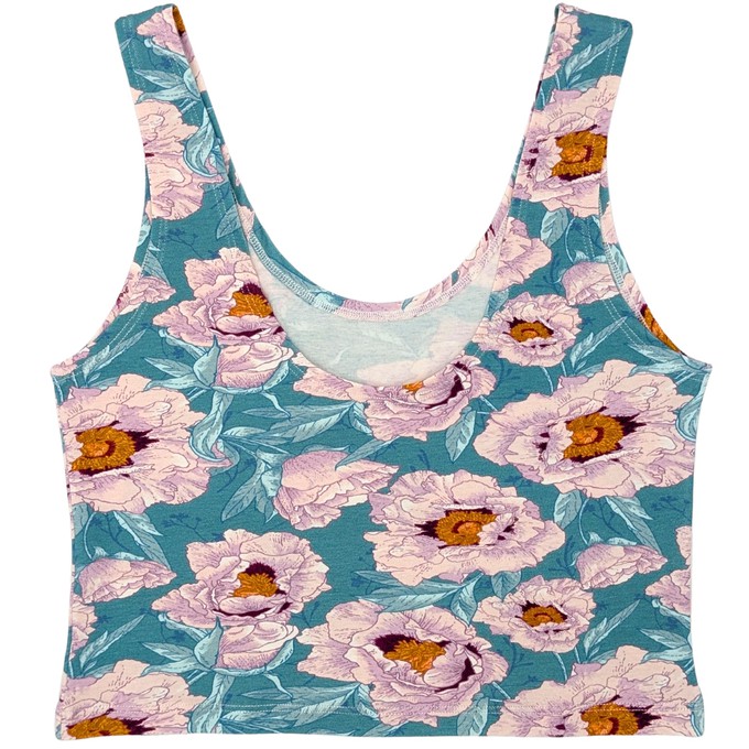 Blossom Supima Cotton Cropped Tank Top from TIZZ & TONIC