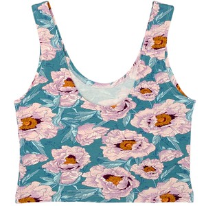 Blossom Supima Cotton Cropped Tank Top from TIZZ & TONIC
