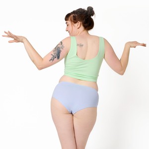 Melon Organic Cotton Cropped Tank Top from TIZZ & TONIC