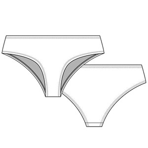 Blossom Organic Cotton Cheeky Panty from TIZZ & TONIC